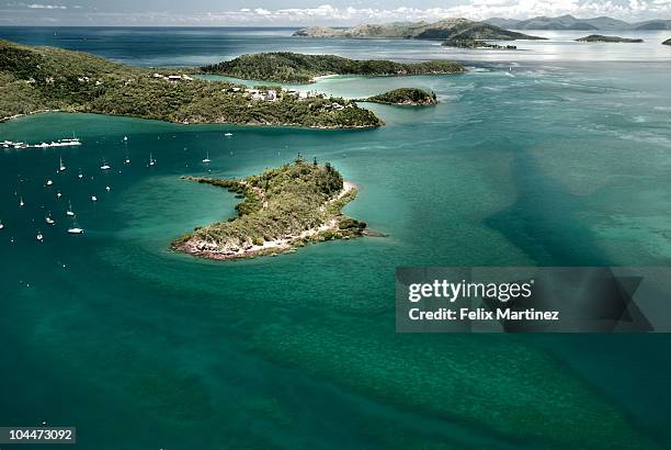 hamilton islands, australia  - hamilton island stockfoto's en -beelden