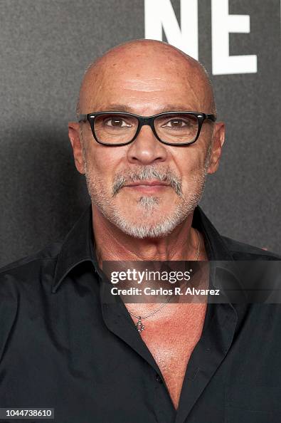 Actor Juan Fernandez attends 'Elite' premiere at Reina Sofia Museum ...