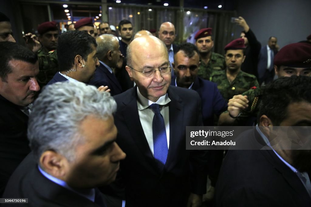 Iraq's parliament elects Barham Salih as president
