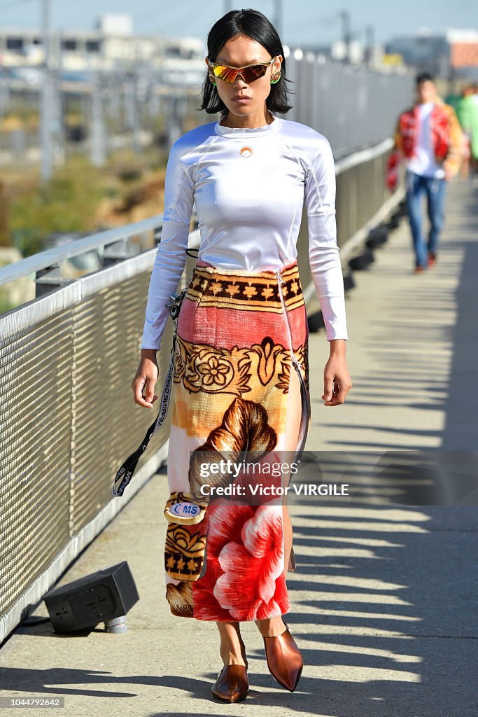 Marine Serre : Runway - Paris Fashion Week Womenswear Spring/Summer 2019