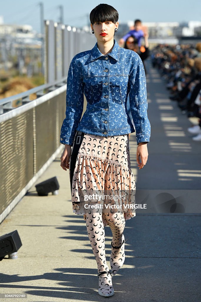 Marine Serre : Runway - Paris Fashion Week Womenswear Spring/Summer 2019