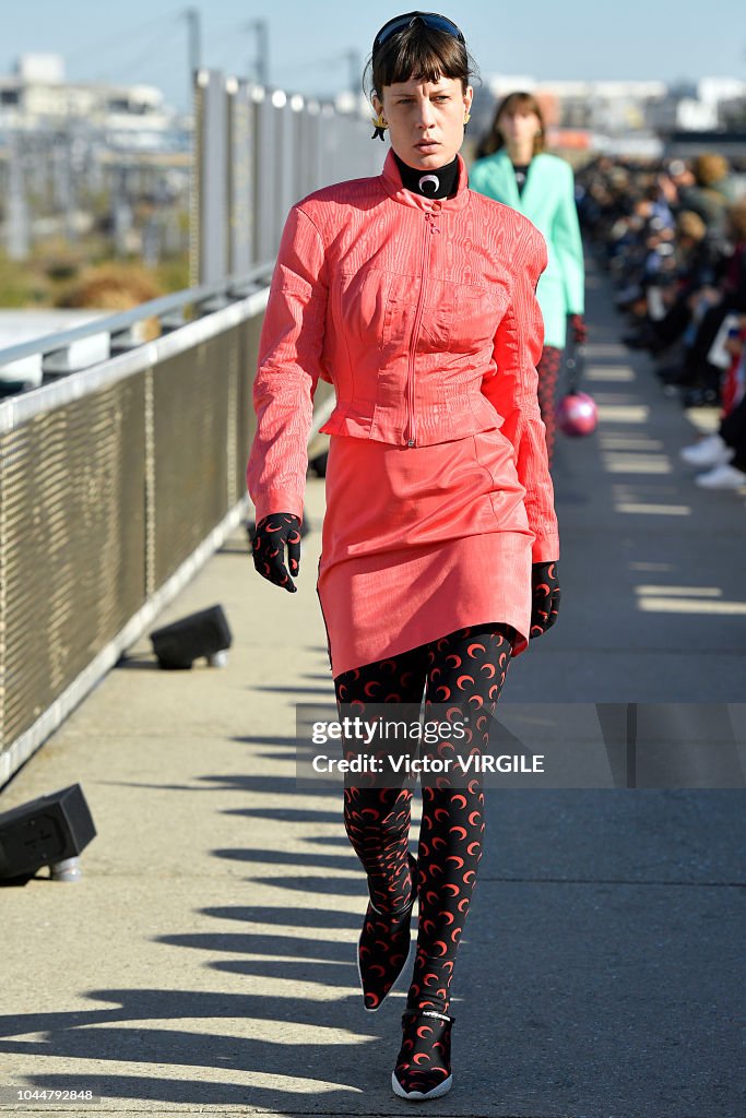 Marine Serre : Runway - Paris Fashion Week Womenswear Spring/Summer 2019