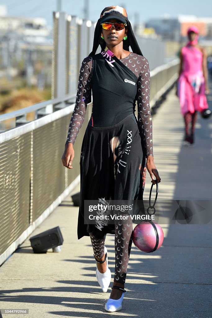 Marine Serre : Runway - Paris Fashion Week Womenswear Spring/Summer 2019