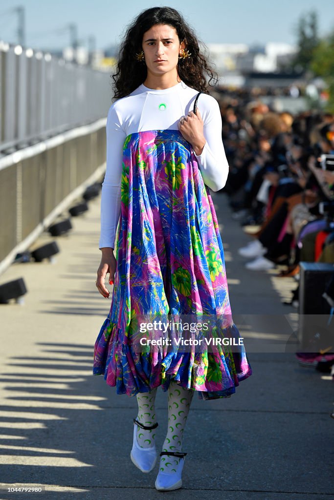 Marine Serre : Runway - Paris Fashion Week Womenswear Spring/Summer 2019