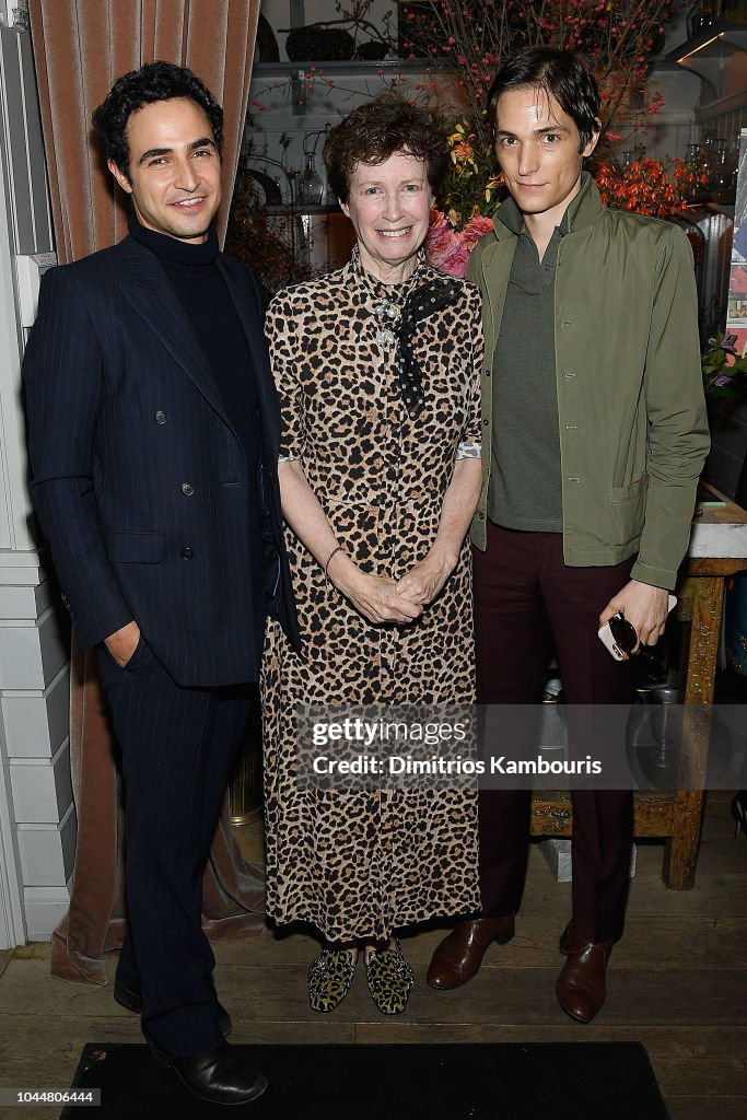 Zac Posen, Wendy Goodman and Christopher Niquet attend as New York ...