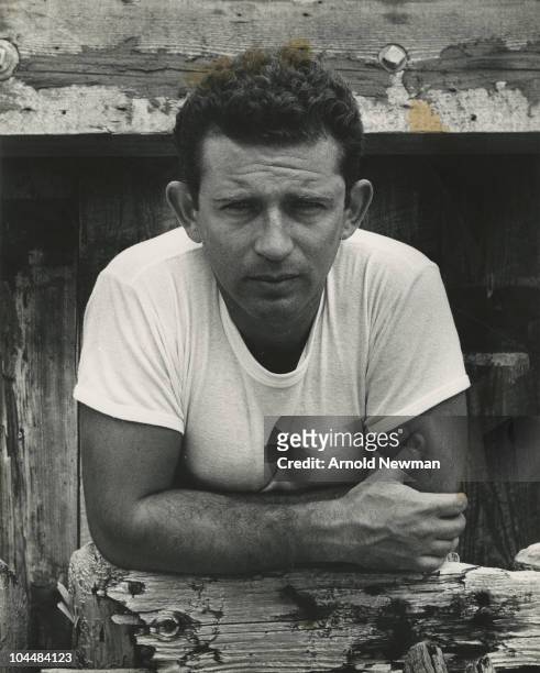 Portrait of American author and journalist Norman Mailer , September 1, 1952.