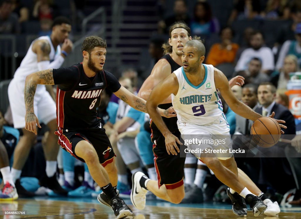 Miami Heat v Charlotte Hornets