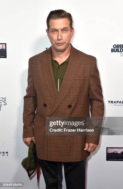 Stephen Baldwin attends the Premiere Of Vision Films' "Living In The Future's Past" at Ahrya Fine Arts Theater on October 2, 2018 in Beverly Hills,...