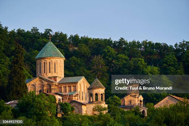 georgia, kutaisi, gelati monastery - georgien stock pictures, royalty-free photos & images