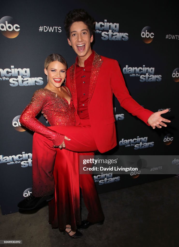 "Dancing With The Stars" Season 27 - October 2, 2018 - Arrivals