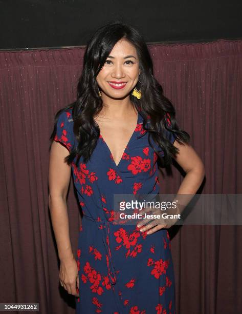 Liza Lapira attends "The Samuel Project" Special Screening Hosted By SAG-AFTRA at Laemmle Music Hall on October 2, 2018 in Beverly Hills, California.