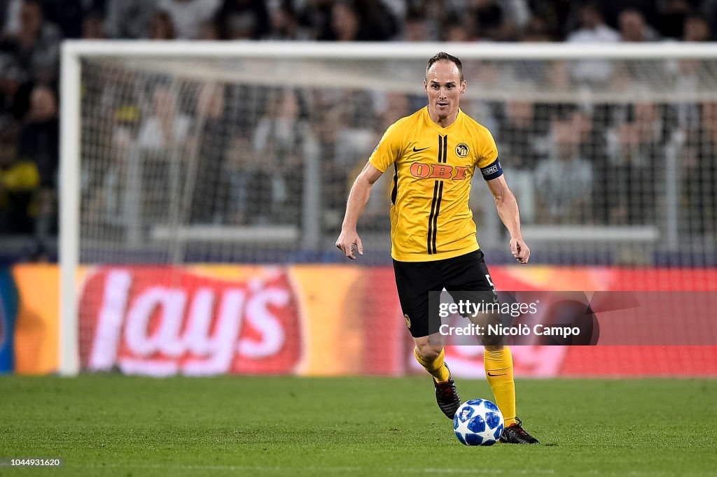 Steve von Bergen of BSC Young Boys in action during the UEFA...