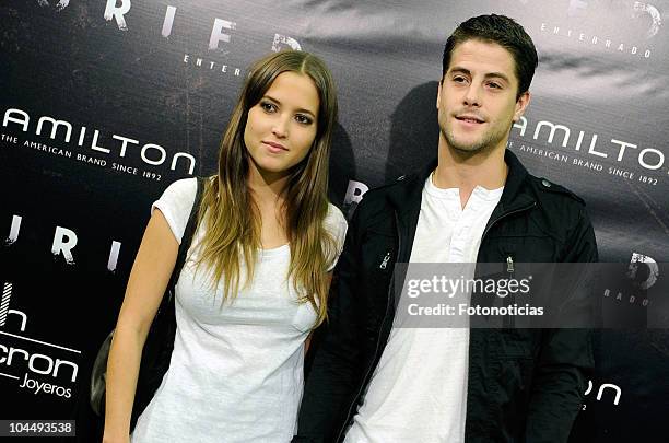 Ana Fernandez and Luis Fernandez attend the premiere of 'Enterrado' at the Palafox Cinema on September 27, 2010 in Madrid, Spain.