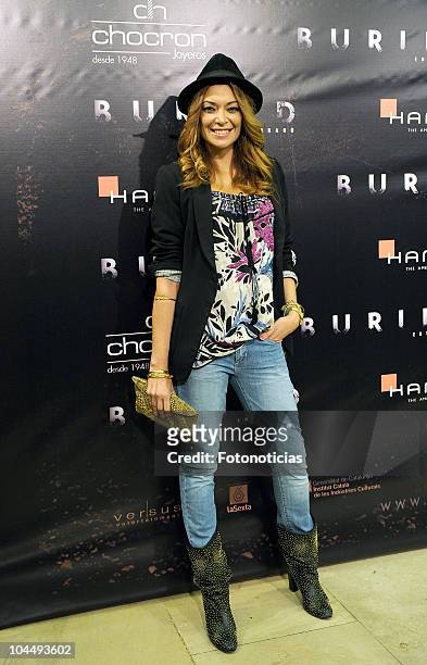 Lucia Hoyos attends the premiere of 'Enterrado' at the Palafox Cinema on September 27, 2010 in Madrid, Spain.