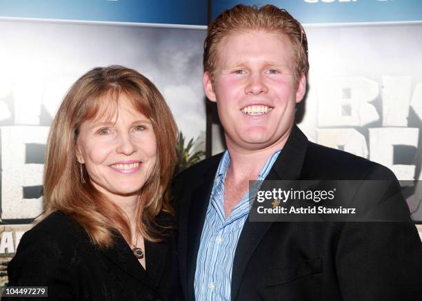 Donna Hanover and Andrew Giuliani attend the Golf Channel's "Big Break Dominican Republic" screening at Le Cirque on September 27, 2010 in New York...