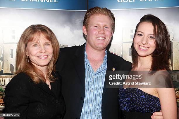 Donna Hanover, Andrew Giuliani and olympic figure skater Sarah Hughes attend the Golf Channel's "Big Break Dominican Republic" screening at Le Cirque...
