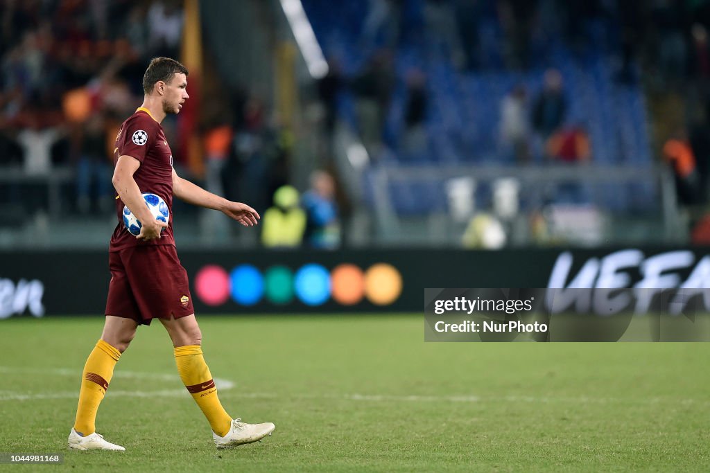 Roma v FC Viktoria Plzen
UEFA Champions League
2/10/2018.