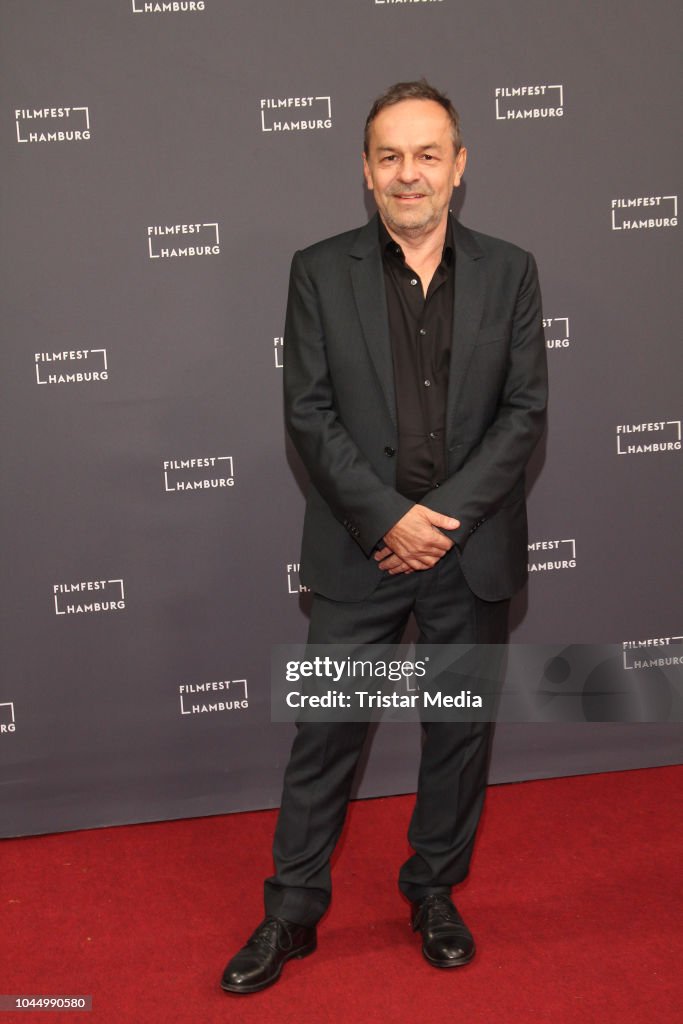 Marcel Gisler attends the 'Mario' premiere during the Hamburg Film ...