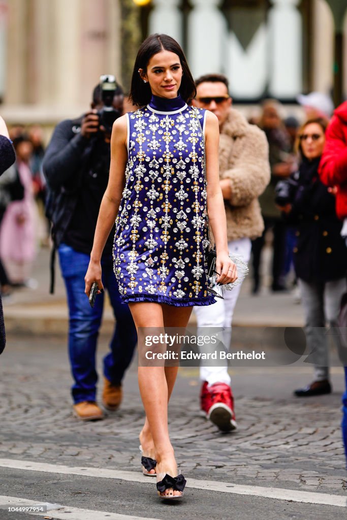 Street Style : Paris Fashion Week Womenswear Spring/Summer 2019 : Day Nine