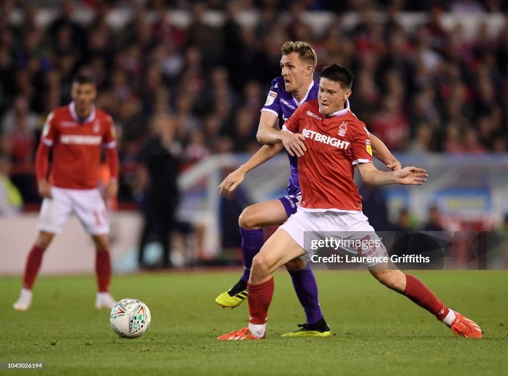 Nottingham Forest v Stoke City - Carabao Cup Third Round
