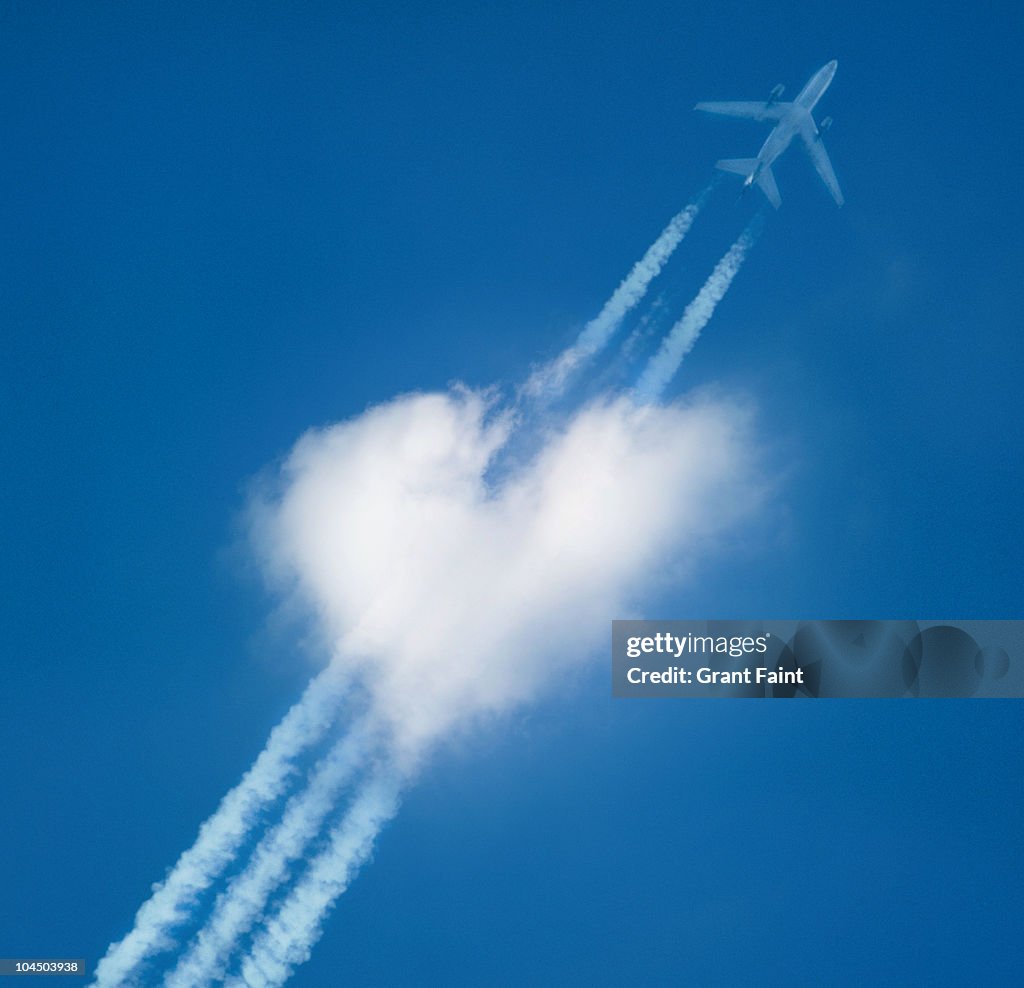 Flying Through Jet Aircraft Flying Through Cloud High-Res Stock Photo - Getty Images