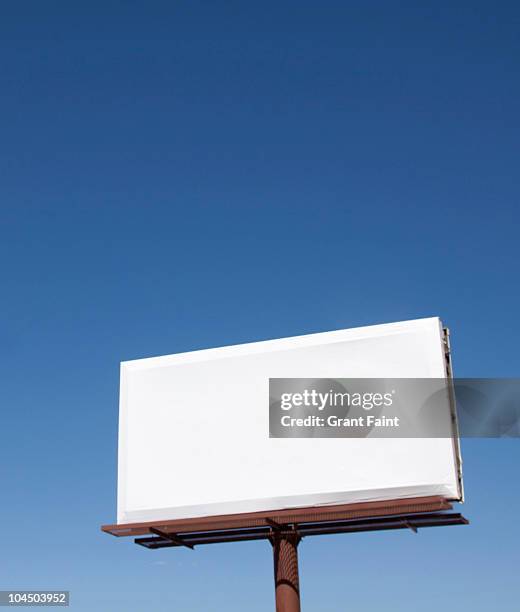 highway billboard  - us blank billboard stock pictures, royalty-free photos & images