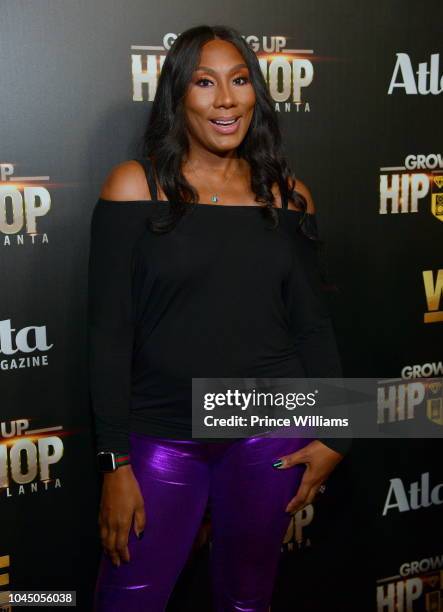 Towanda Braxton attends the return of growing up Hip Hop at Tongue & Groove on October 2, 2018 in Atlanta, Georgia.