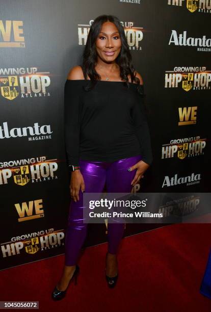 Towanda Braxton attends the return of growing up Hip Hop at Tongue & Groove on October 2, 2018 in Atlanta, Georgia.