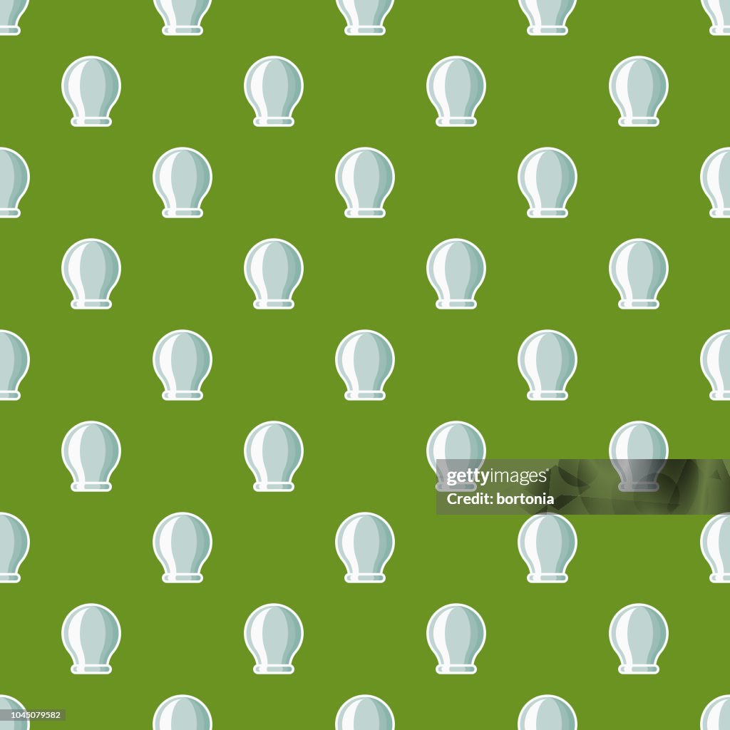 Cupping Naturopathy Seamless Pattern