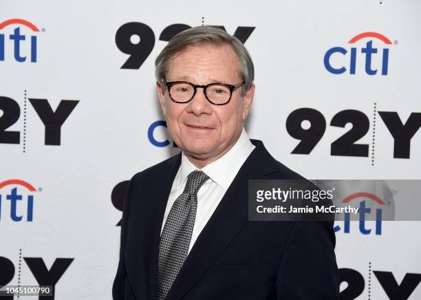 Michael Ovitz In Conversation at 92nd Street Y on September 26, 2018 in New York City.