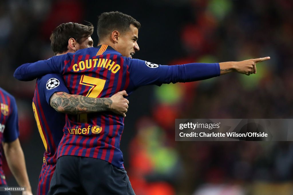 Tottenham Hotspur v FC Barcelona - UEFA Champions League Group B