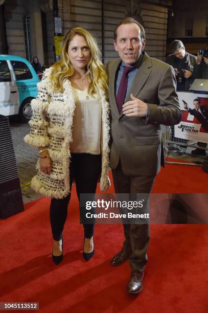 Jessica Parker and Ben Miller attend a special screening of "Johnny English Strikes Again" at The Curzon Mayfair on October 3, 2018 in London,...