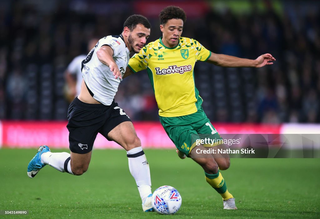 Derby County v Norwich City - Sky Bet Championship
