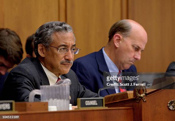 Sept. 28: Chairman Robert C. "Bobby" Scott, D-Va., and ranking member Louie Gohmert, R-Texas, during the House Judiciary Subcommittee on Crime...
