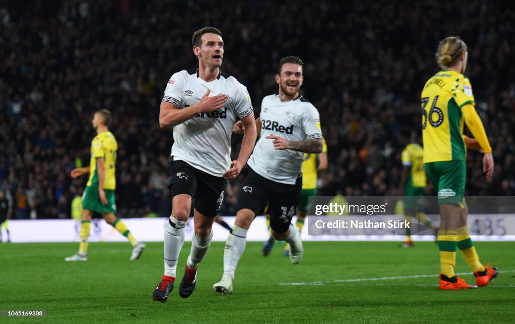 Derby County v Norwich City - Sky Bet Championship