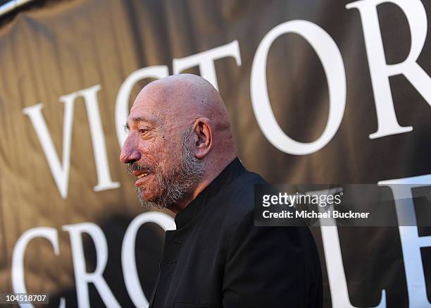 Actor Sid Haig arrives at the premiere of Dark Sky Films' "Hatchett II" at The Egyptian Theater on September 28, 2010 in Hollywood, California.