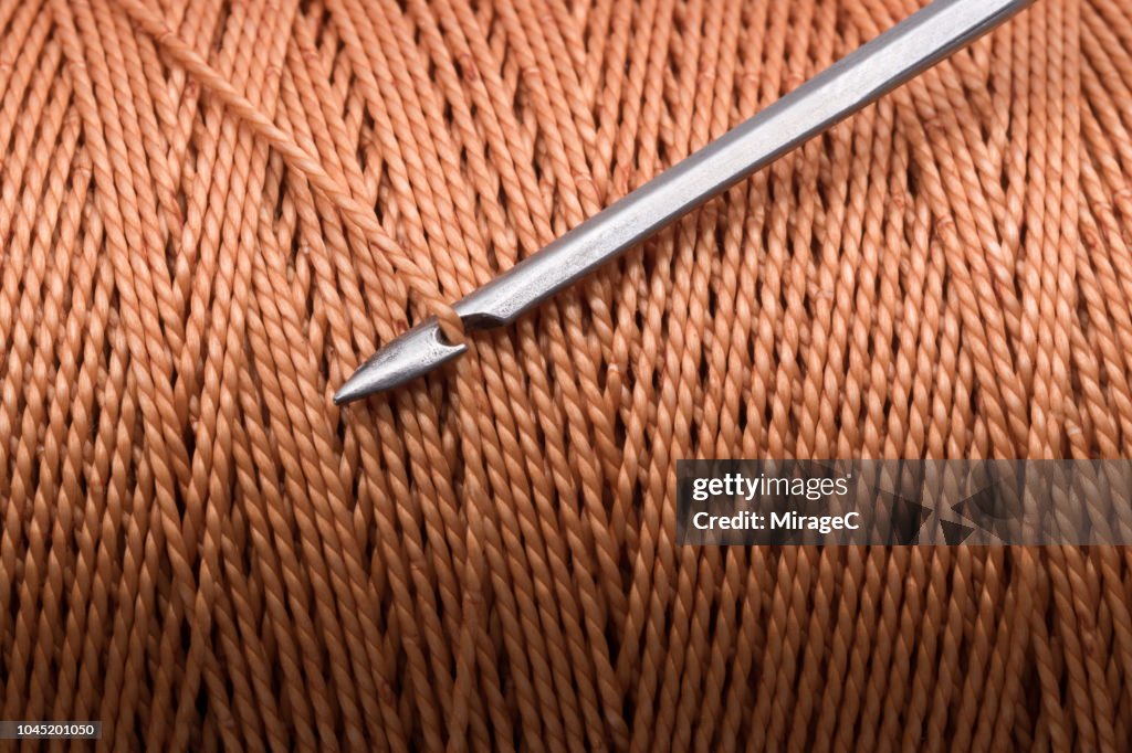 Hook Awl And Nylon String High-Res Stock Photo - Getty Images