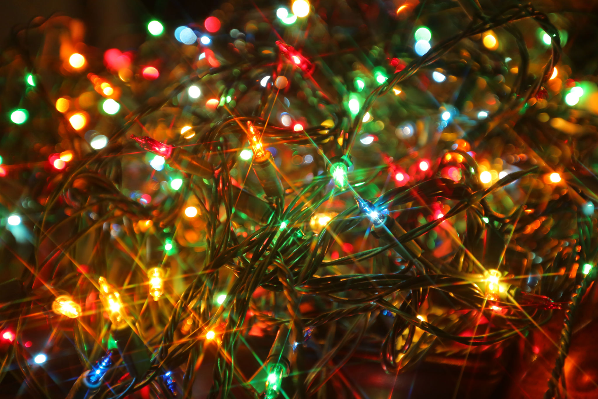 christmas light colors