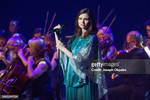 Sophie Ellis Bextor peforms at The Royal Festival Hall on October 3, 2018 in London, England.