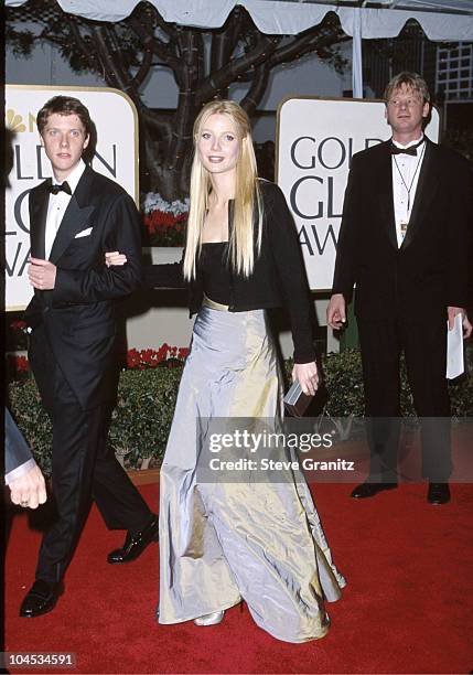 Gwyneth Paltrow during The 56th Annual Golden Globe Awards - Red Carpet at Beverly Hilton Hotel in Beverly Hills, California, United States.