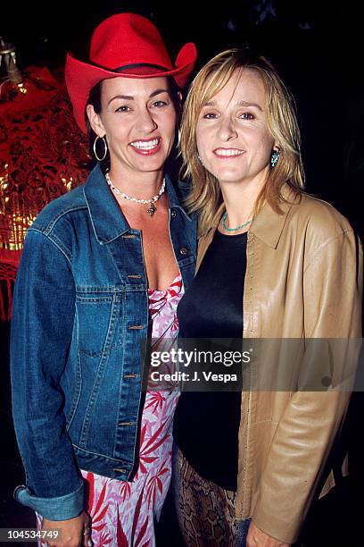 Julie Cypher & Melissa Etheridge during GLAAD Fund Raising Dinner with Melissa Etheridge at Private House in Studio City, California, United States.