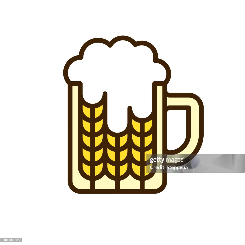 Icona del bicchiere di birra