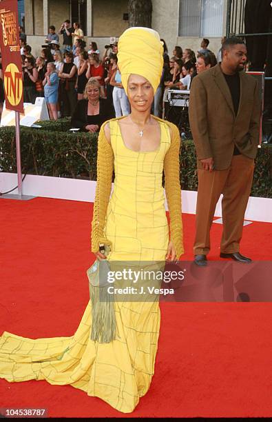 Erykah Badu during The 6th Annual Screen Actors Guild Awards at Shrine Auditorium in Los Angeles, California, United States.