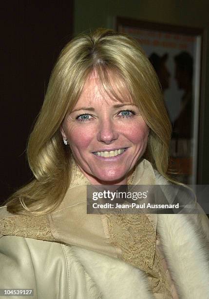 Cheryl Tiegs during Screening of "Chop Suey" Directed by Bruce Weber at Laemmle Fairfax Theatre in Los Angeles, California, United States.