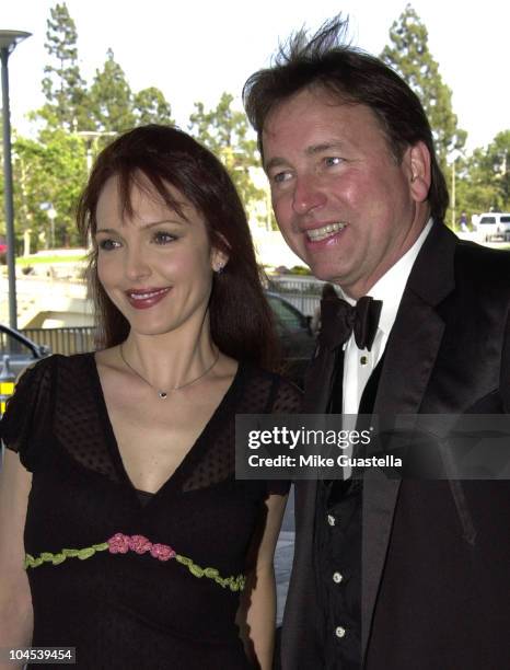 Amy Yasbeck and John Ritter during 29th Annual Daytime Emmy Awards Creative Arts Presentation at The Century Plaza Hotel in Century City, California,...