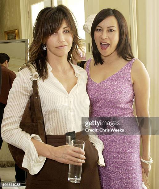 Gina Gershon & Jennifer Tilly during W Magazine Hollywood Retreat - Day Two at Private Residence in Beverly Hills, California, United States.