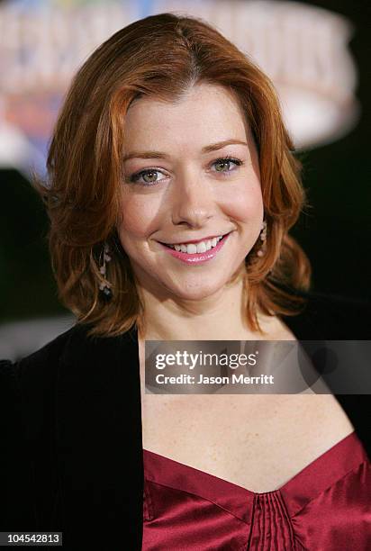 Alyson Hannigan during "Serenity" Los Angeles Premiere at Universal City Cinemas in Universal City, California, United States.