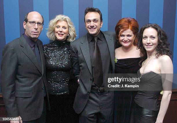 Blythe Danner, Hank Azaria, Faith Prince and Bebe Neuwirth