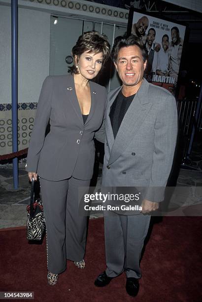 Raquel Welch and Richard Palmer during "Life" Los Angeles Premiere at Mann Village Theatre in Westwood, California, United States.