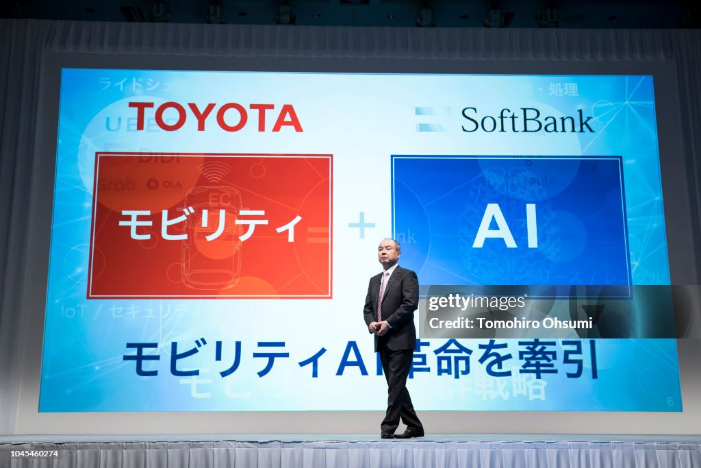 Toyota and Softbank Joint News Conference